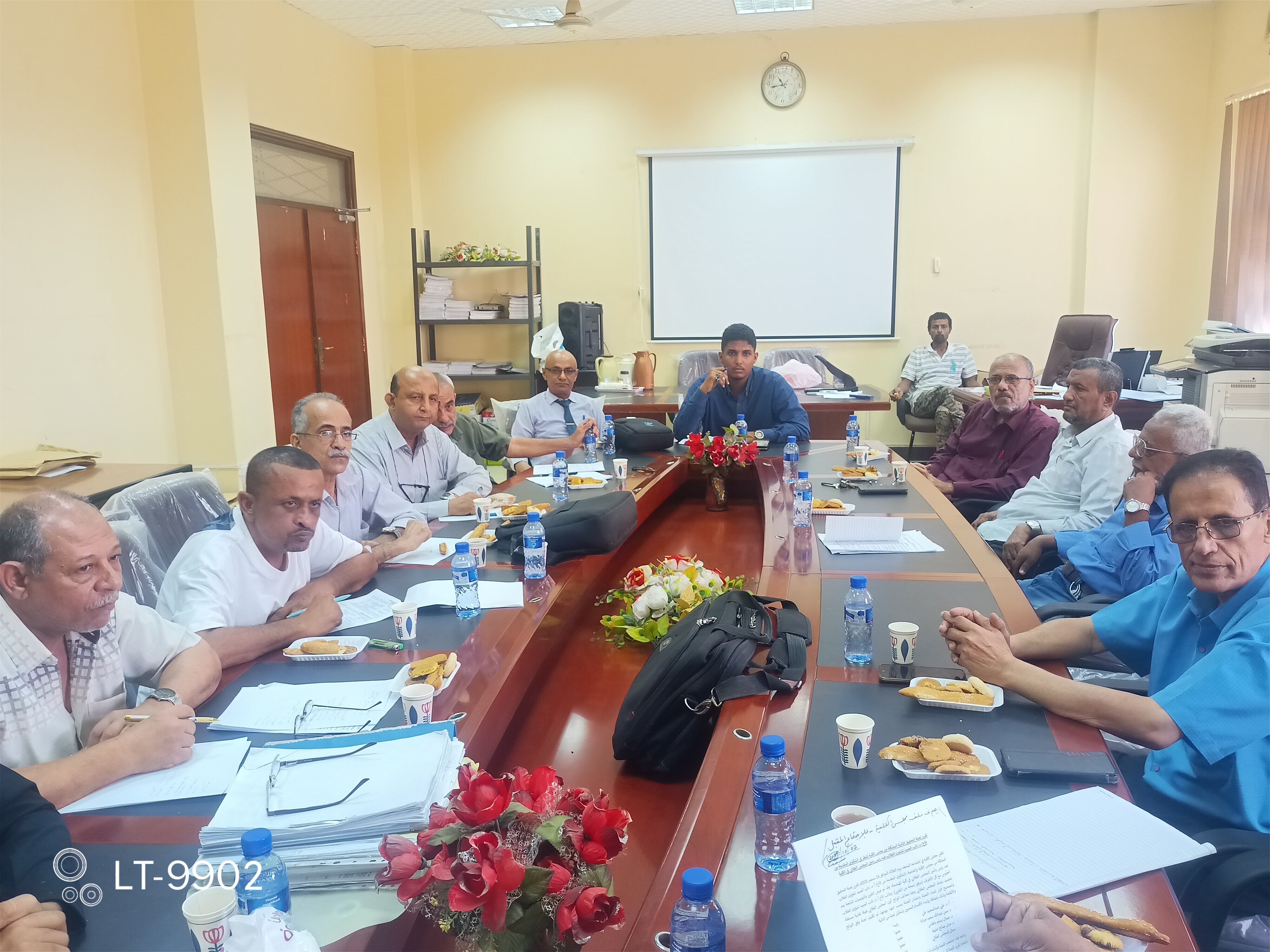 اجتماع مجلس الكلية لدورته لشهر سبتمبر 2025م