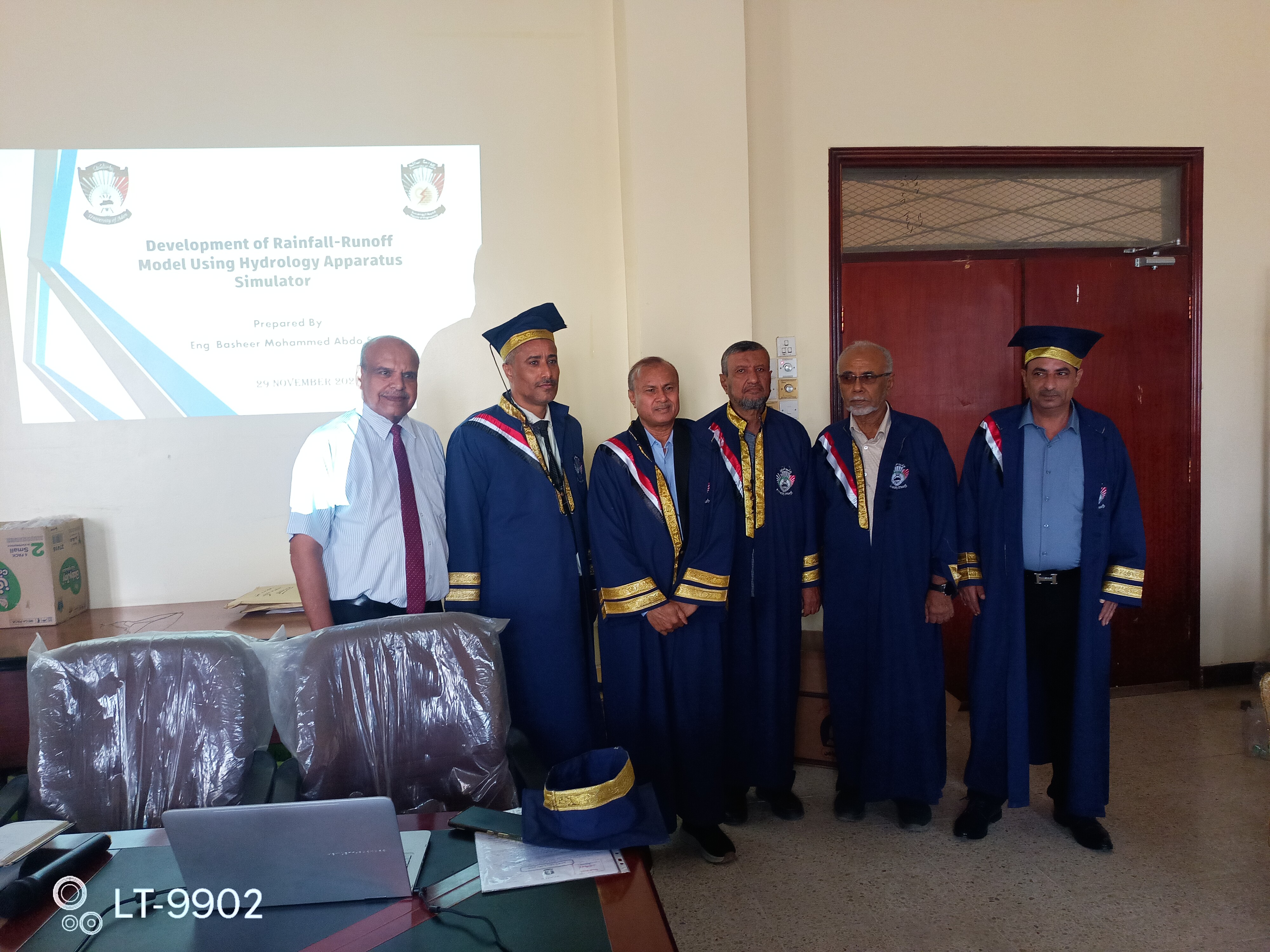 الماجستير بامتياز للباحثين:  1- م. بشير محمد عبده سيف الصليحي 2- م. محمد صالح احمد ربيد